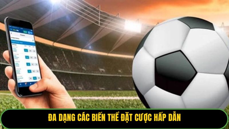 Đa dạng các biến thể đặt cược hấp dẫn