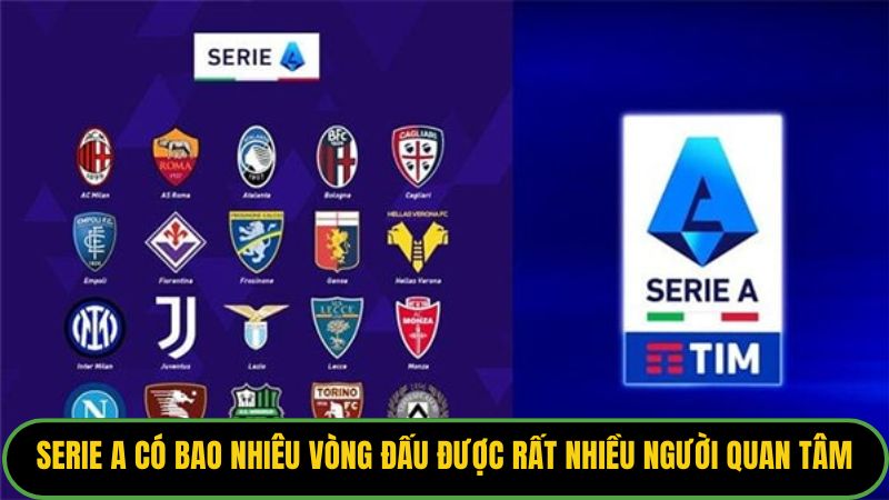 Serie a có bao nhiêu vòng đấu được rất nhiều người quan tâm.