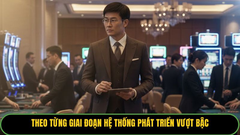 Theo từng giai đoạn hệ thống phát triển vượt bậc